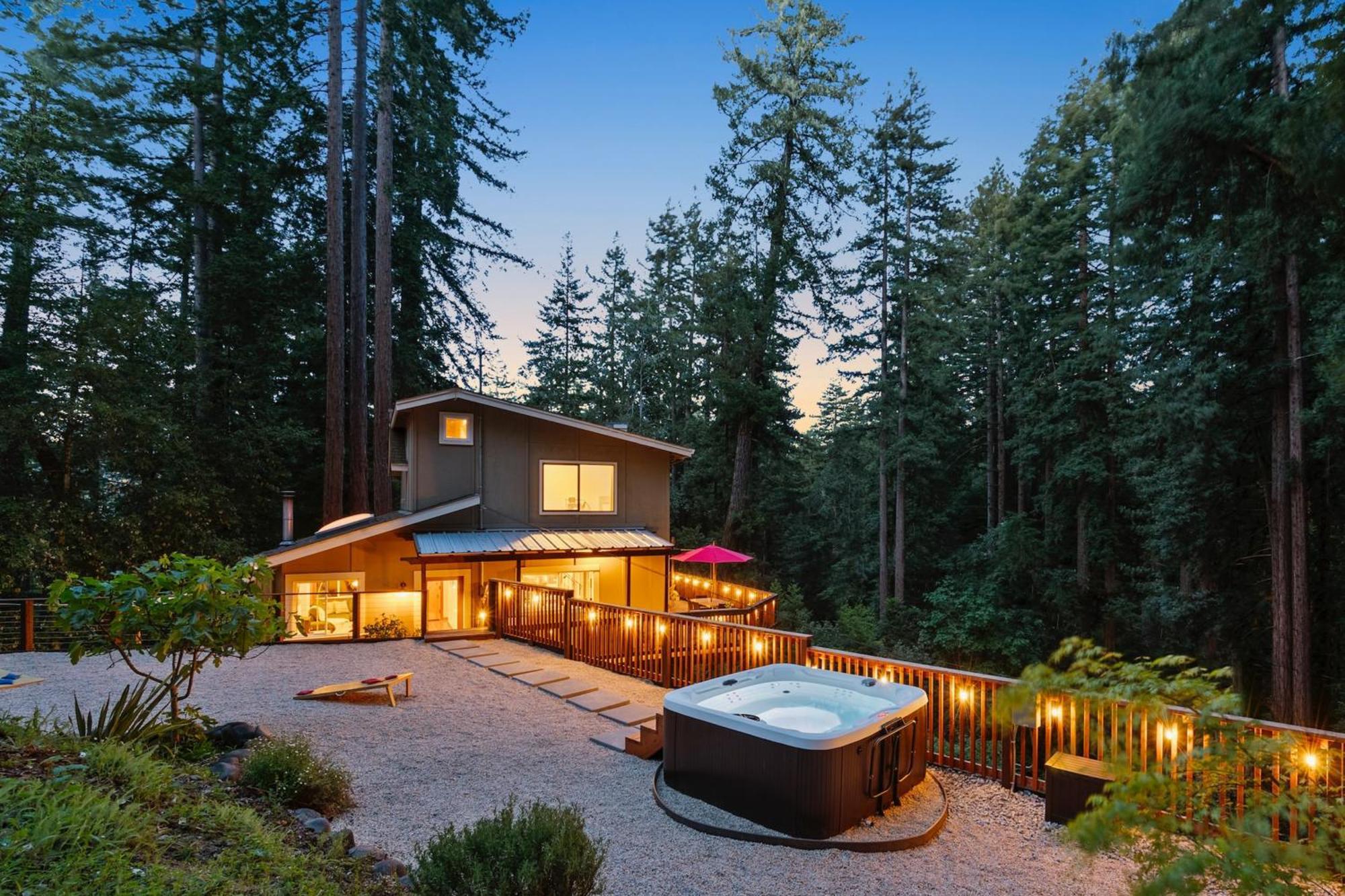 Redwood Oasis Villa Ben Lomond Kültér fotó